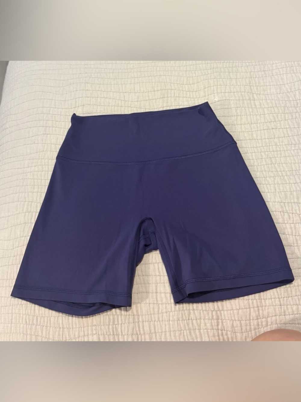 Navy Blue Bike Shorts No Front Seam Eclipse M
